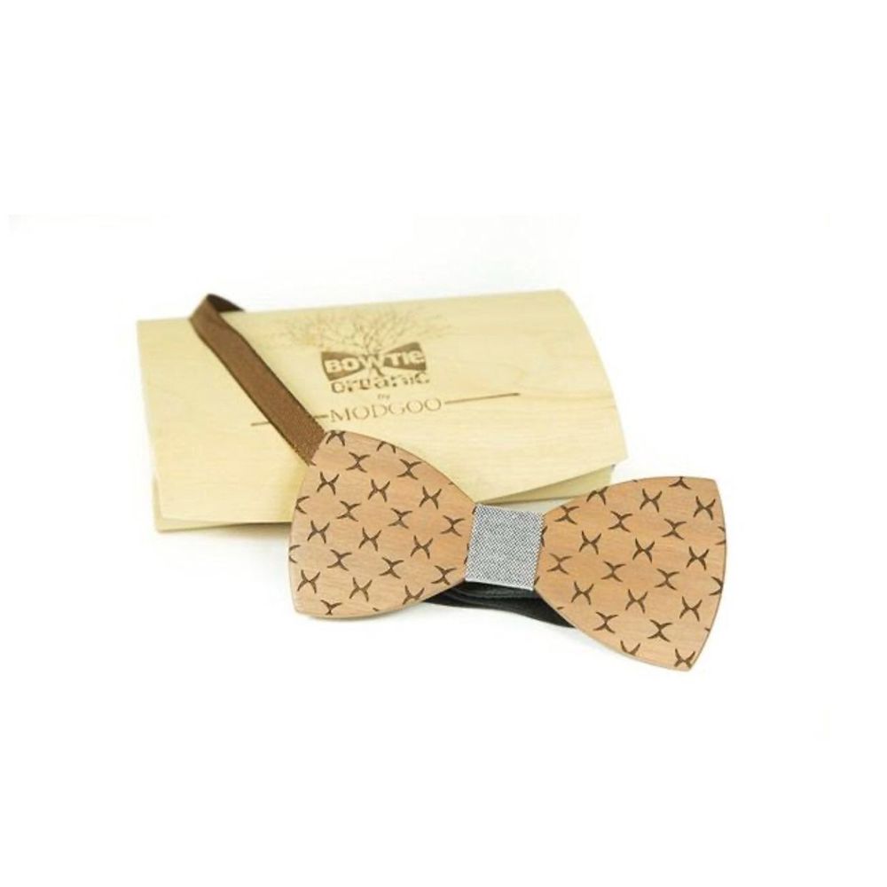 Gorgeous Wood  Bowtie Modgoo Xray Grey /